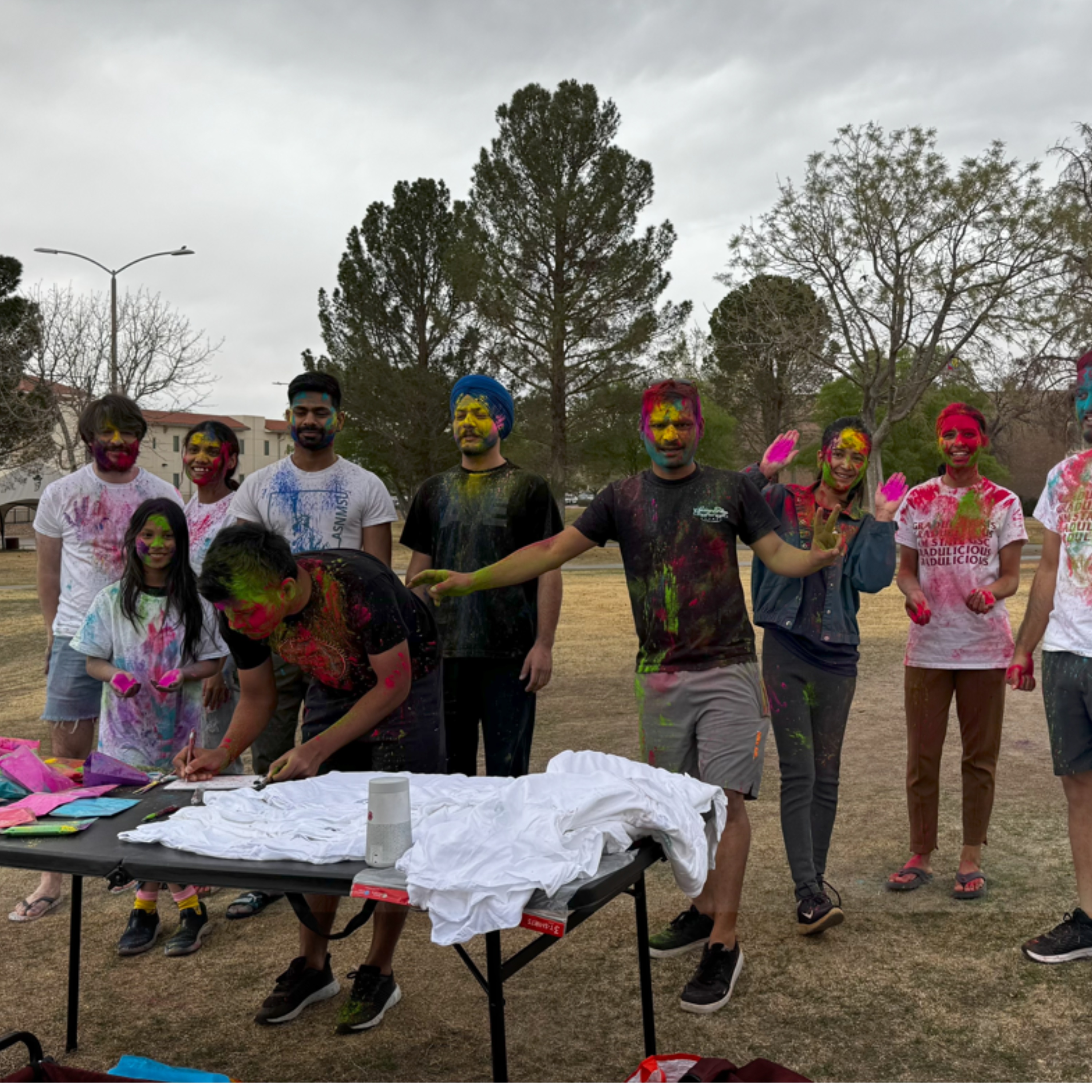 Pictures from the Holi 2025 event