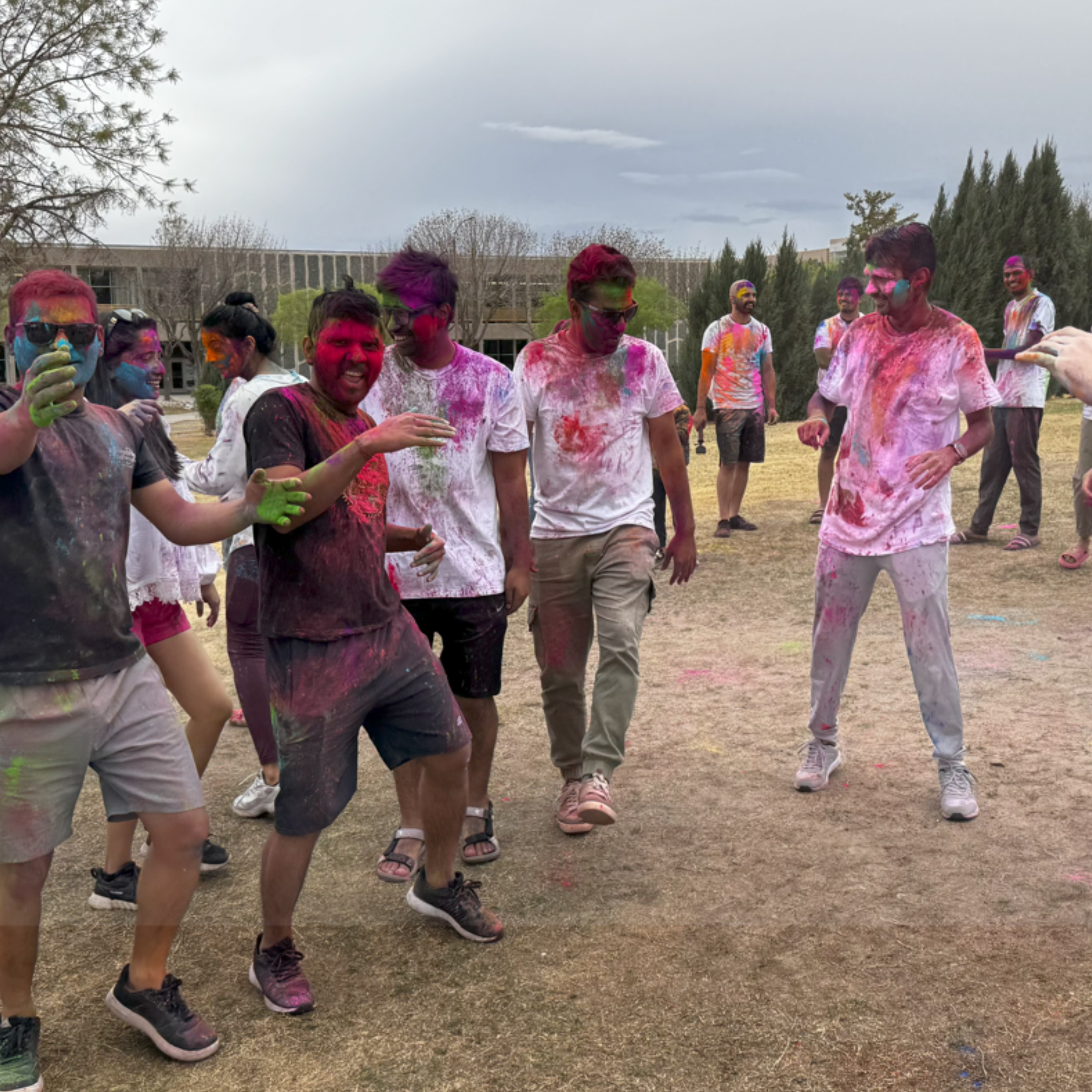 Pictures from the Holi 2025 event