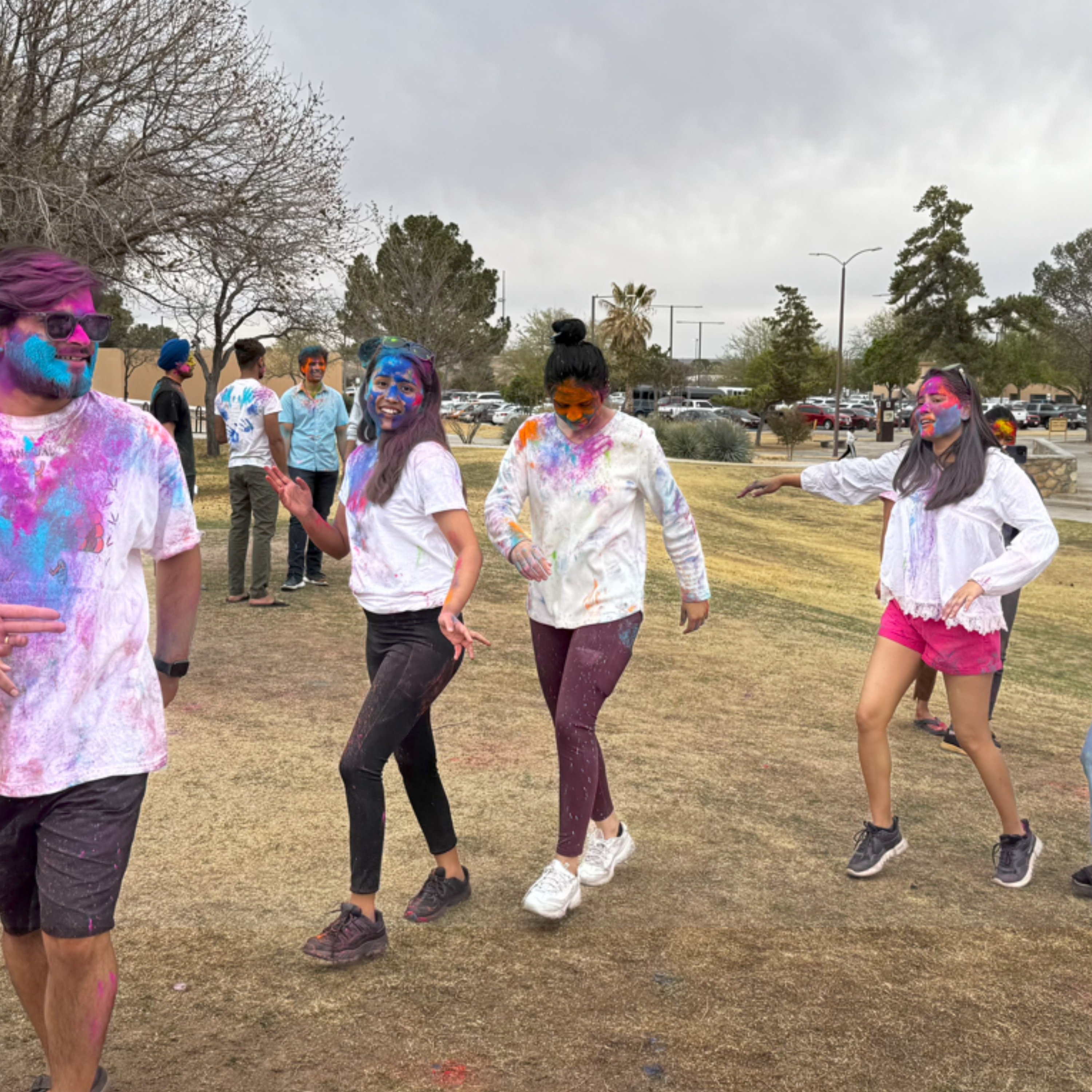 Pictures from the Holi 2025 event