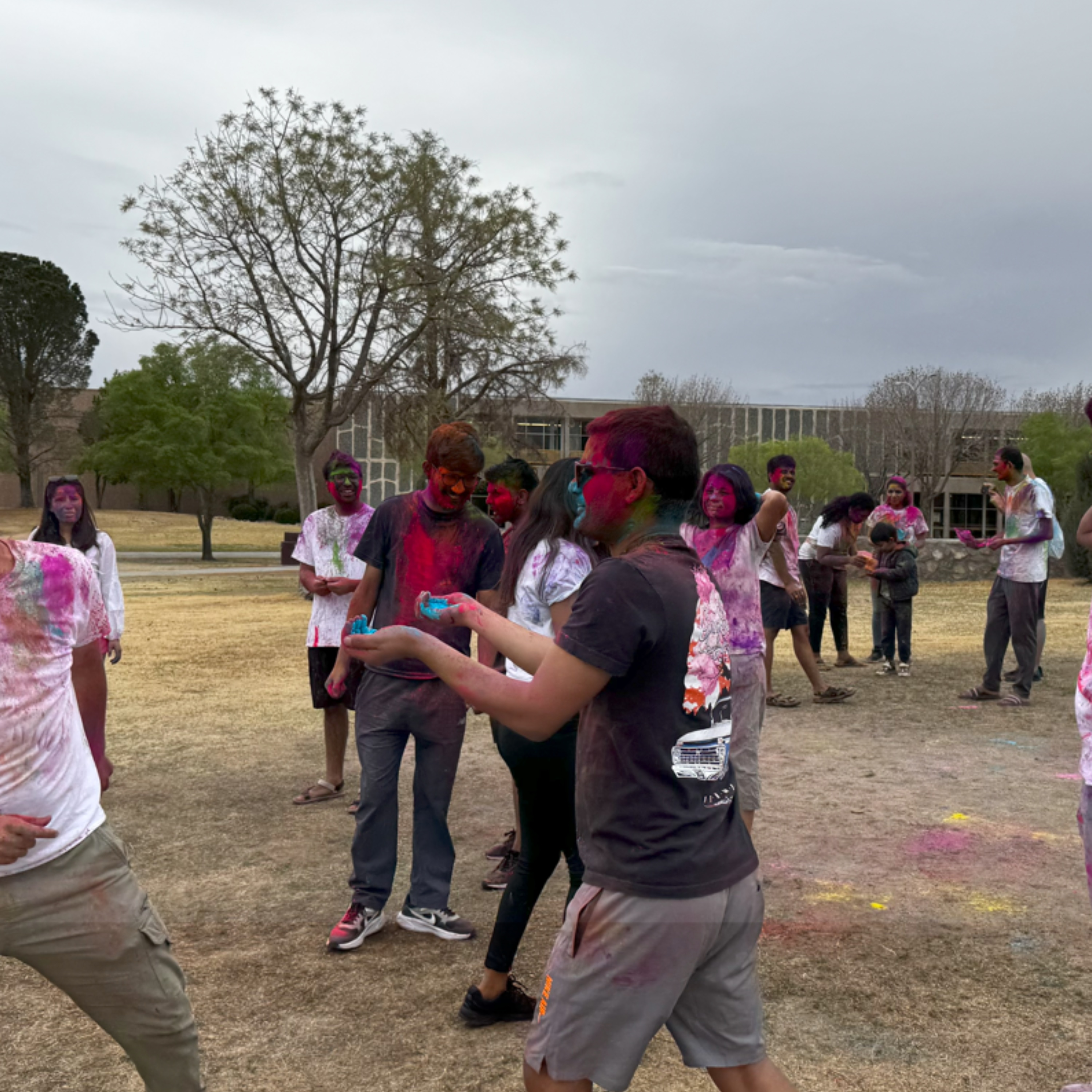 Pictures from the Holi 2025 event