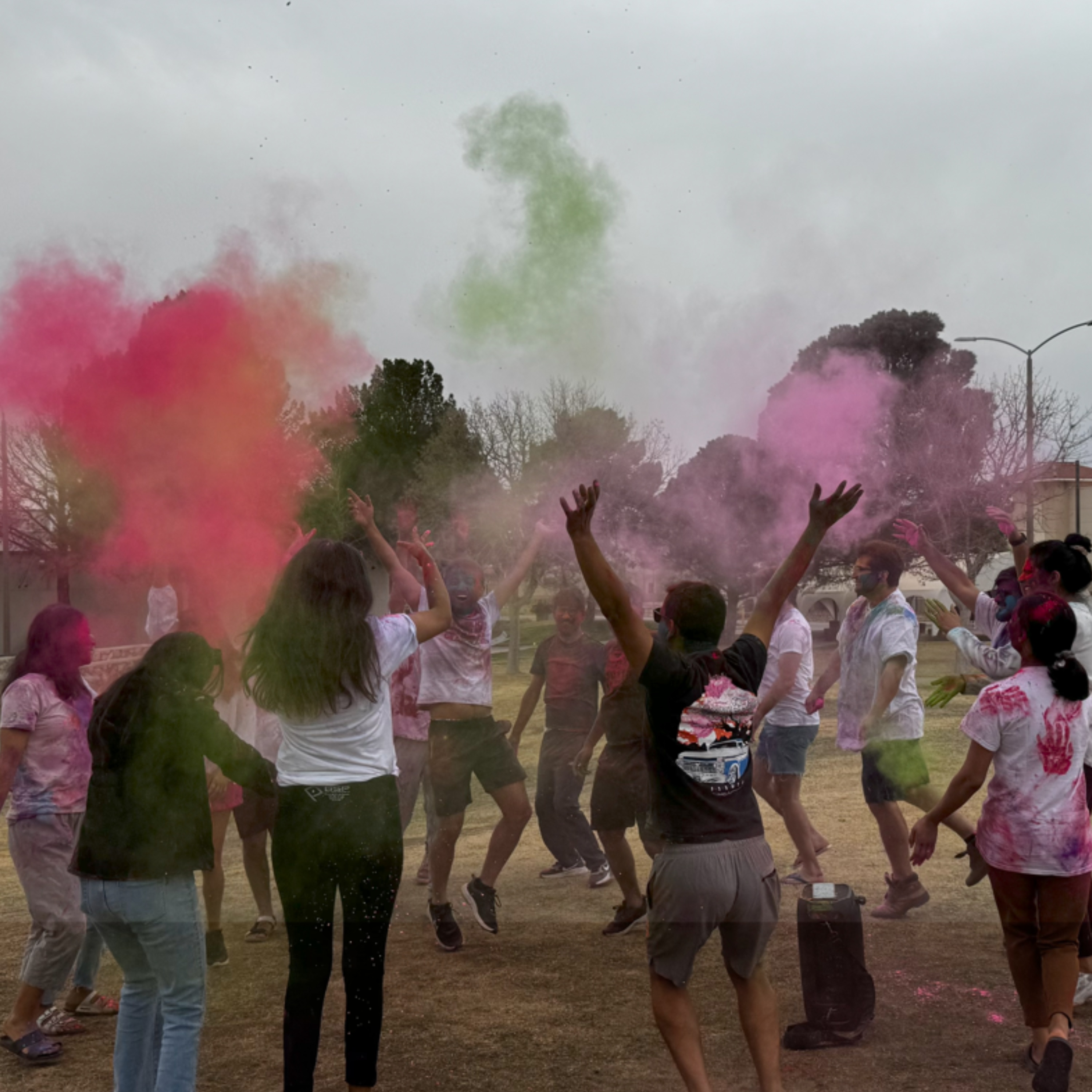 Pictures from the Holi 2025 event